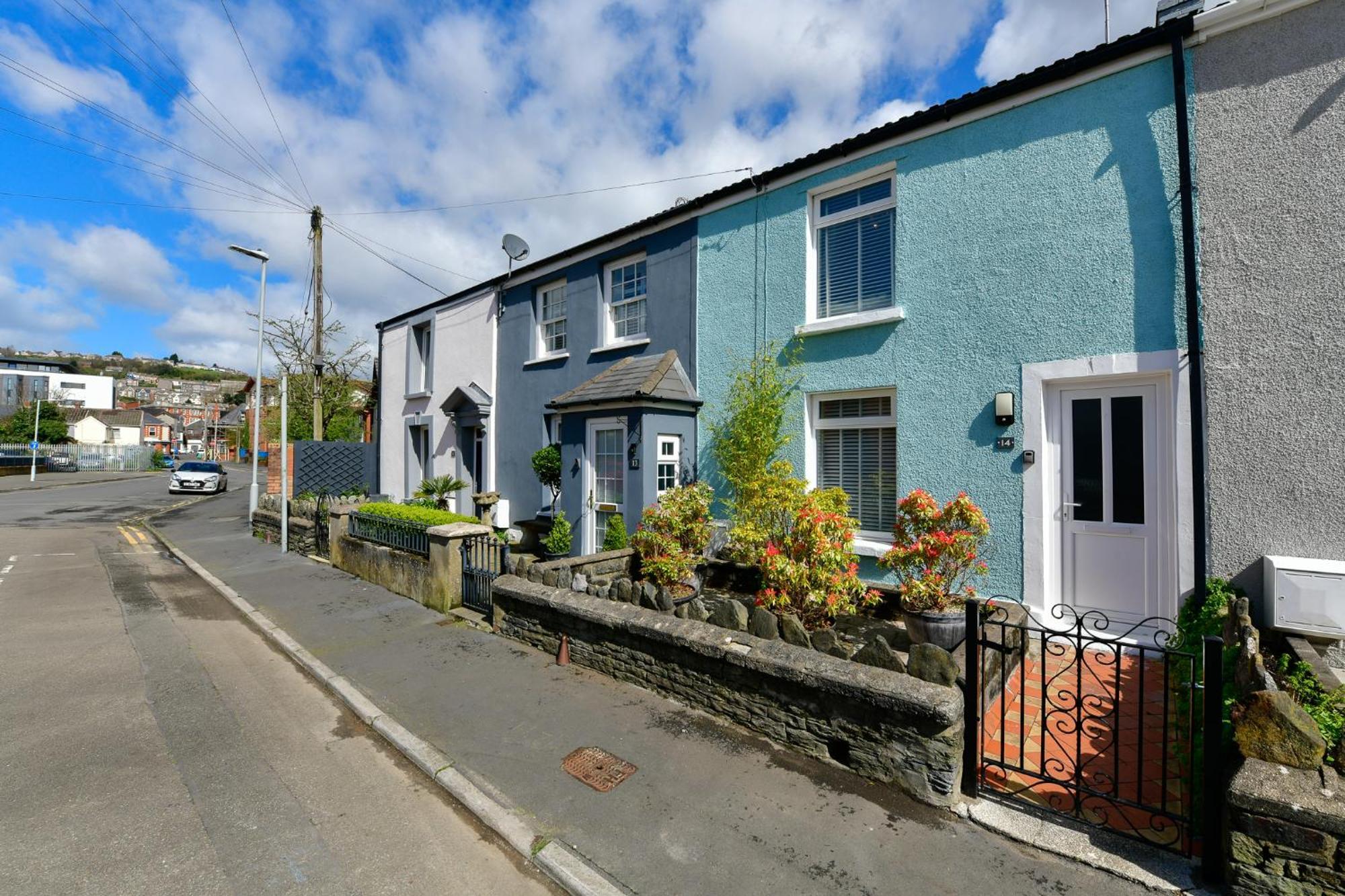 "Ideal Location" Superb Townhouse & Garden -5Min Walk To City, Beach, Marina - Quiet Popular Area Swansea Eksteriør bilde